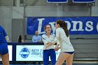 VB vs MHC  Wheaton Women's Volleyball vs Mount Holyoke College. - Photo by Keith Nordstrom : Wheaton, Volleyball, VB